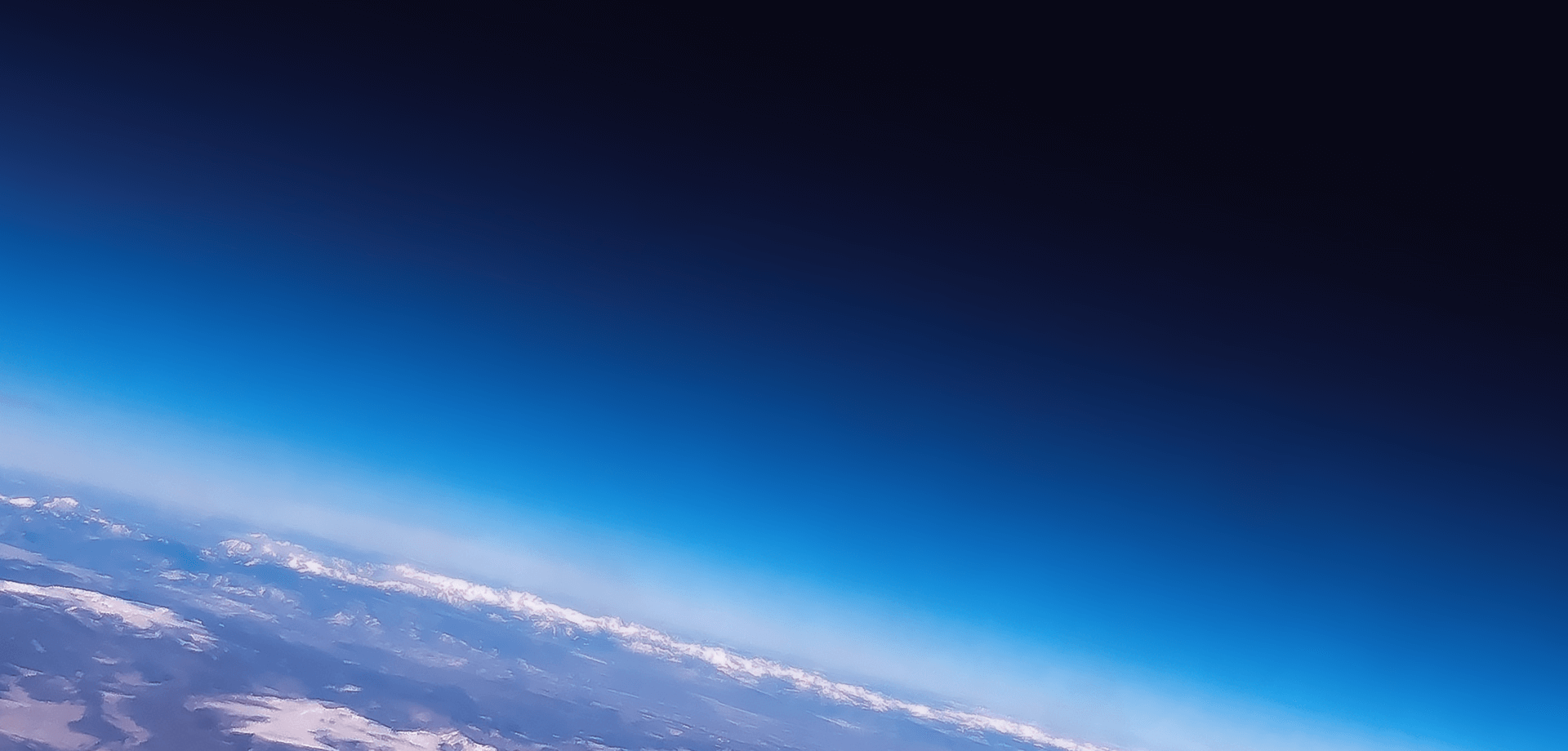 Earth horizon background